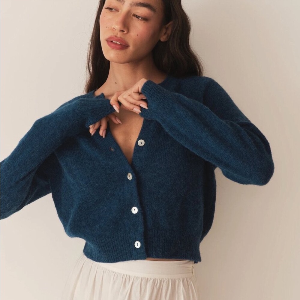 Doen Petra Sweater - Teal - Small